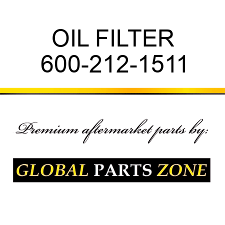 OIL FILTER 600-212-1511