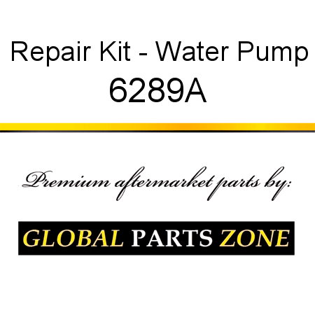 Repair Kit - Water Pump 6289A