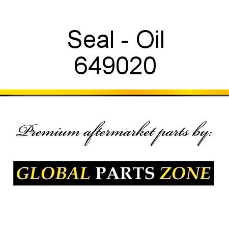 Seal - Oil 649020