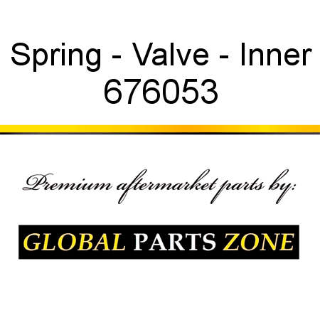 Spring - Valve - Inner 676053