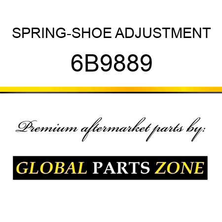 SPRING-SHOE ADJUSTMENT 6B9889