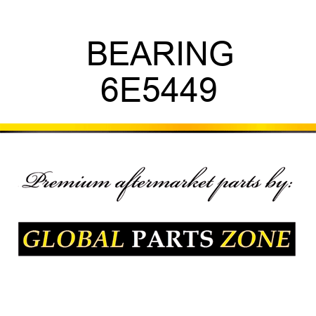 BEARING 6E5449