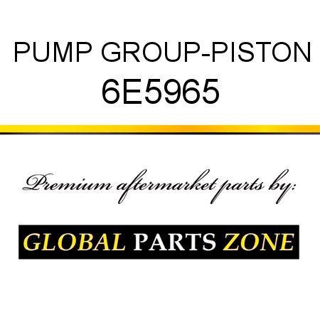 PUMP GROUP-PISTON 6E5965
