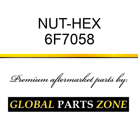 NUT-HEX 6F7058