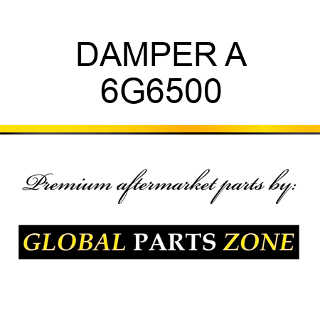 DAMPER A 6G6500