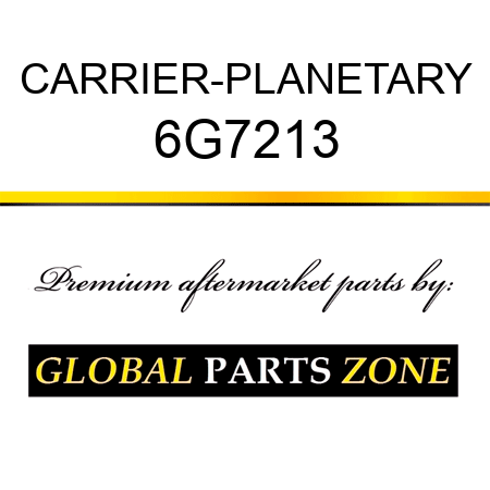 CARRIER-PLANETARY 6G7213