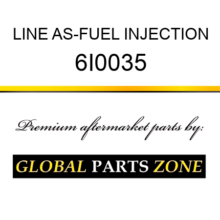 LINE AS-FUEL INJECTION 6I0035