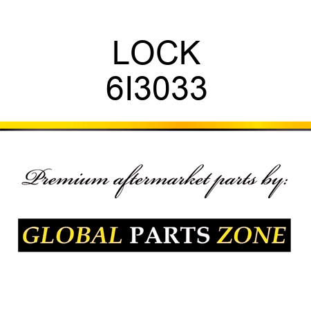 LOCK 6I3033