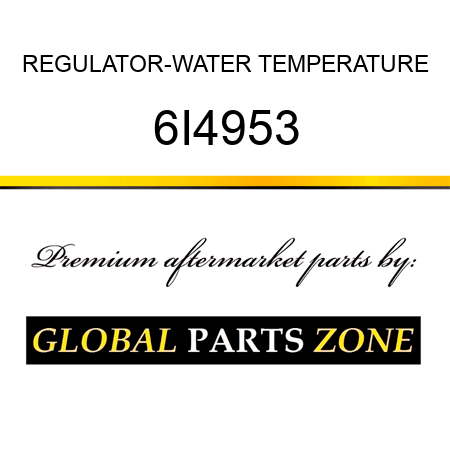 REGULATOR-WATER TEMPERATURE 6I4953