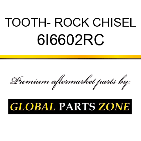 TOOTH- ROCK CHISEL 6I6602RC
