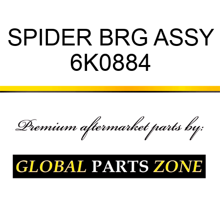 SPIDER BRG ASSY 6K0884