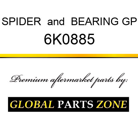 SPIDER & BEARING GP 6K0885