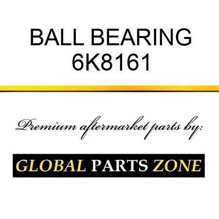 BALL BEARING 6K8161