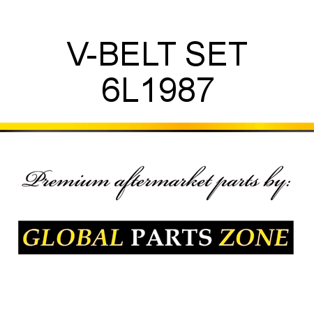 V-BELT SET 6L1987