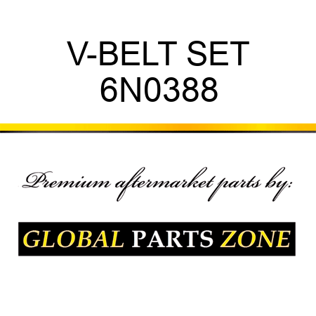 V-BELT SET 6N0388