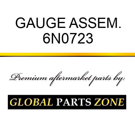 GAUGE ASSEM. 6N0723