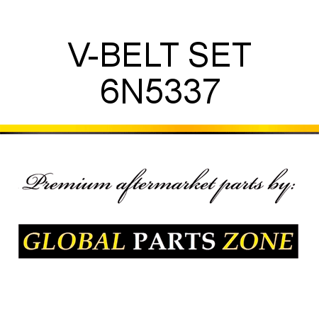 V-BELT SET 6N5337