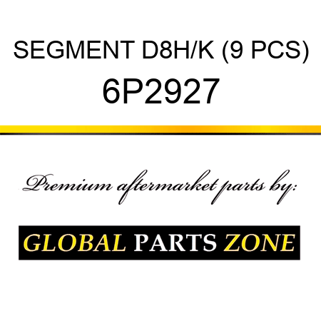 SEGMENT D8H/K (9 PCS) 6P2927
