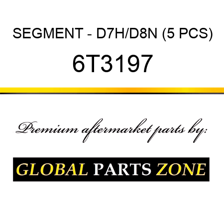 SEGMENT - D7H/D8N (5 PCS) 6T3197