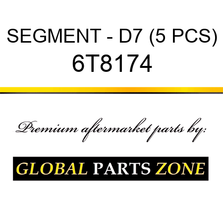 SEGMENT - D7 (5 PCS) 6T8174