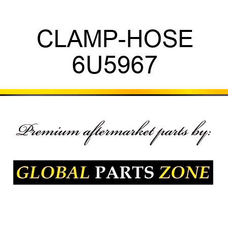 CLAMP-HOSE 6U5967