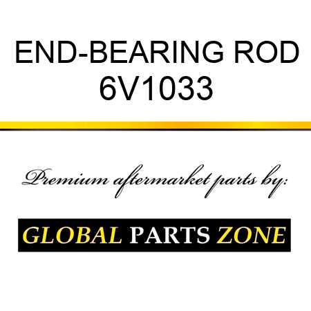 END-BEARING ROD 6V1033