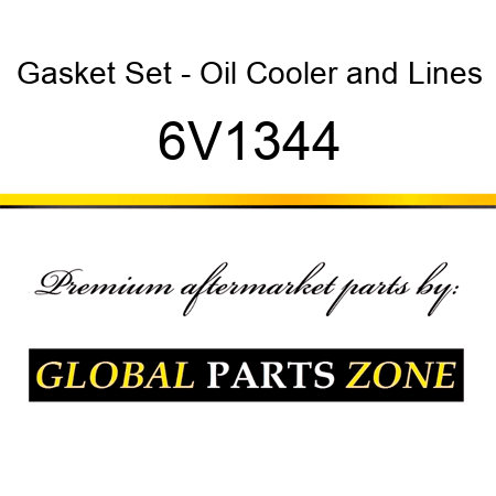 Gasket Set - Oil Cooler&Lines 6V1344