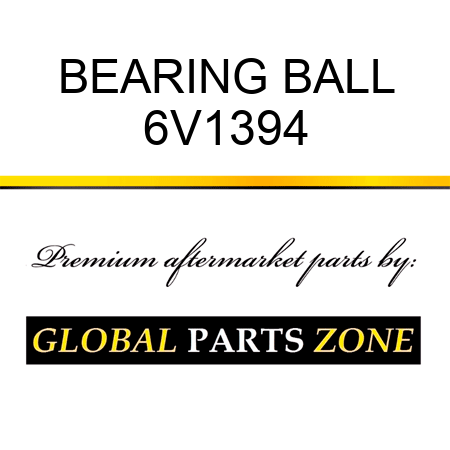 BEARING BALL 6V1394