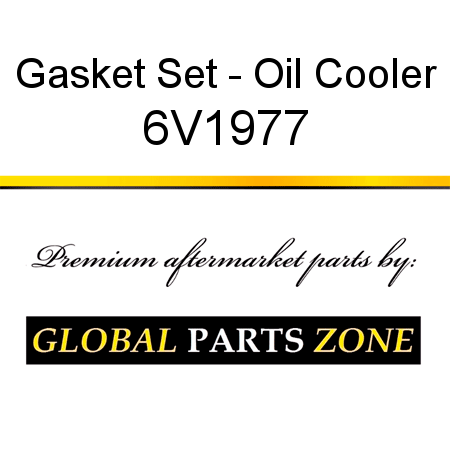 Gasket Set - Oil Cooler 6V1977