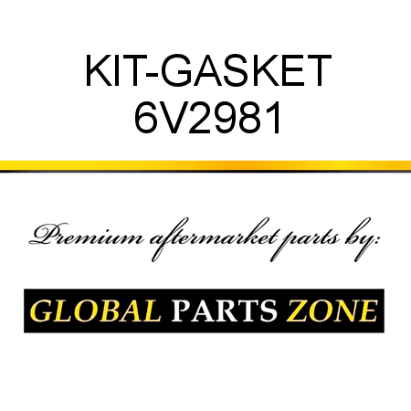 KIT-GASKET 6V2981