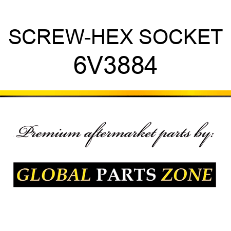 SCREW-HEX SOCKET 6V3884