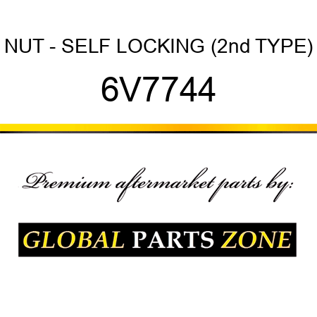 NUT - SELF LOCKING (2nd TYPE) 6V7744