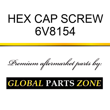 HEX CAP SCREW 6V8154