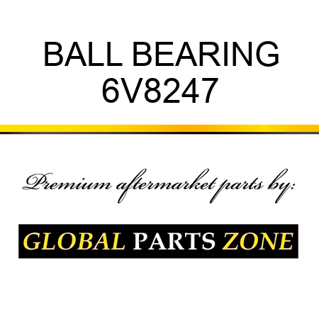 BALL BEARING 6V8247