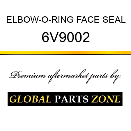 ELBOW-O-RING FACE SEAL 6V9002