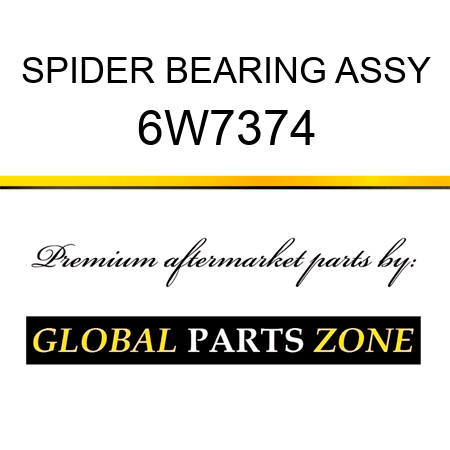 SPIDER BEARING ASSY 6W7374