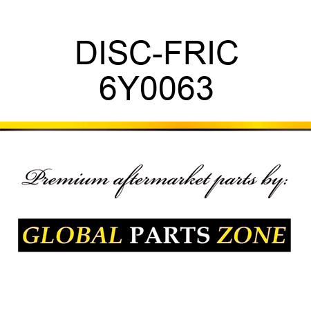 DISC-FRIC 6Y0063