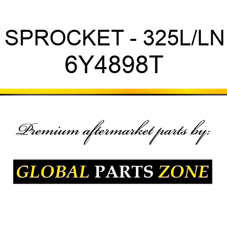 SPROCKET - 325L/LN 6Y4898T