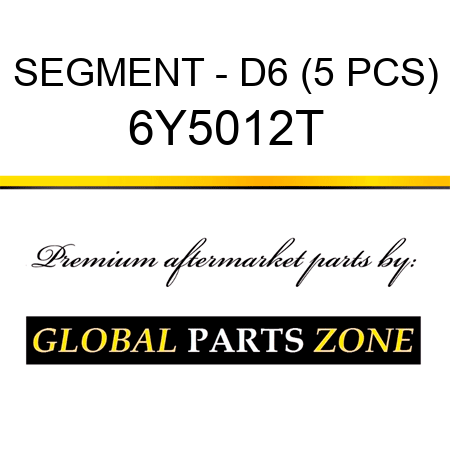 SEGMENT - D6 (5 PCS) 6Y5012T