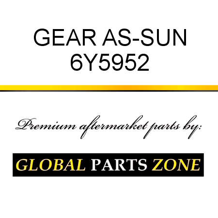 GEAR AS-SUN 6Y5952