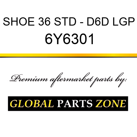 SHOE 36 STD - D6D LGP 6Y6301