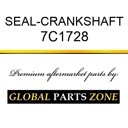 SEAL-CRANKSHAFT 7C1728