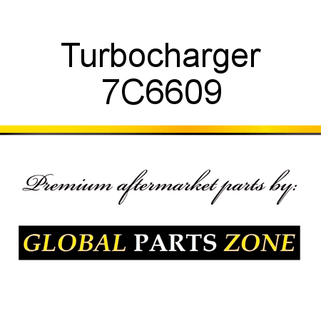 Turbocharger 7C6609