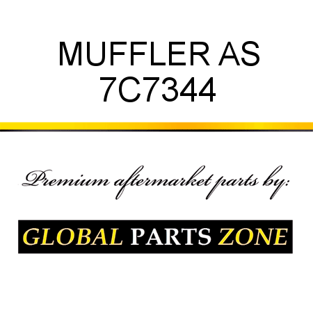 MUFFLER AS 7C7344