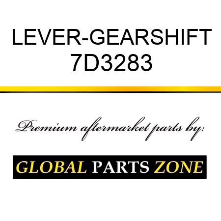 LEVER-GEARSHIFT 7D3283