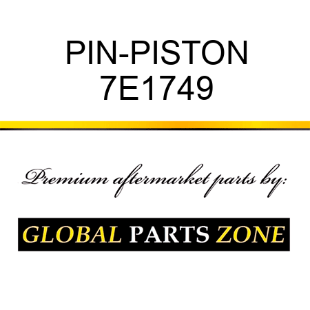 PIN-PISTON 7E1749