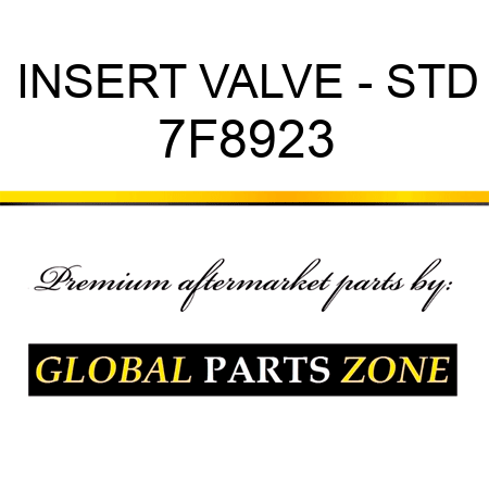 INSERT VALVE - STD 7F8923