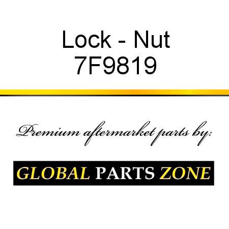 Lock - Nut 7F9819