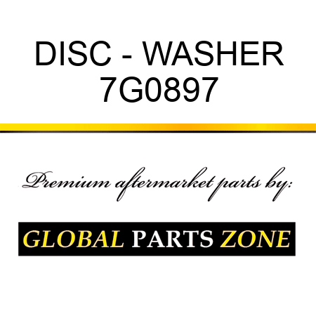 DISC - WASHER 7G0897