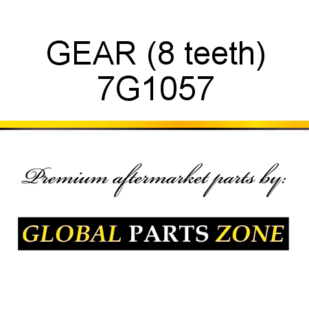 GEAR (8 teeth) 7G1057